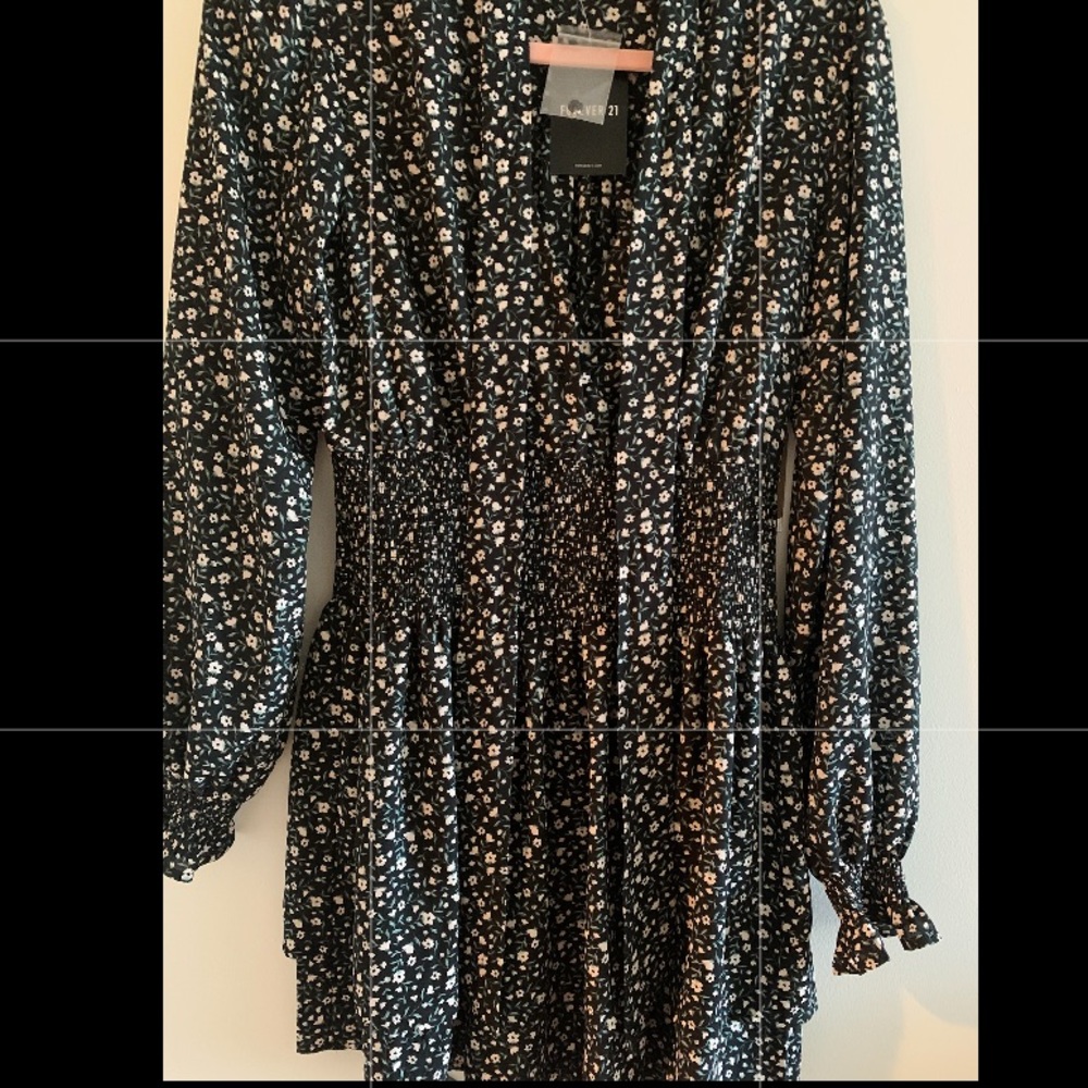 Black Floral Dress
